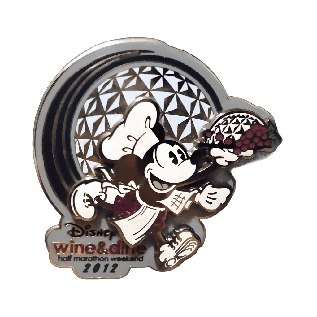 Mickey Mouse with Spaceship Earth Disney pin