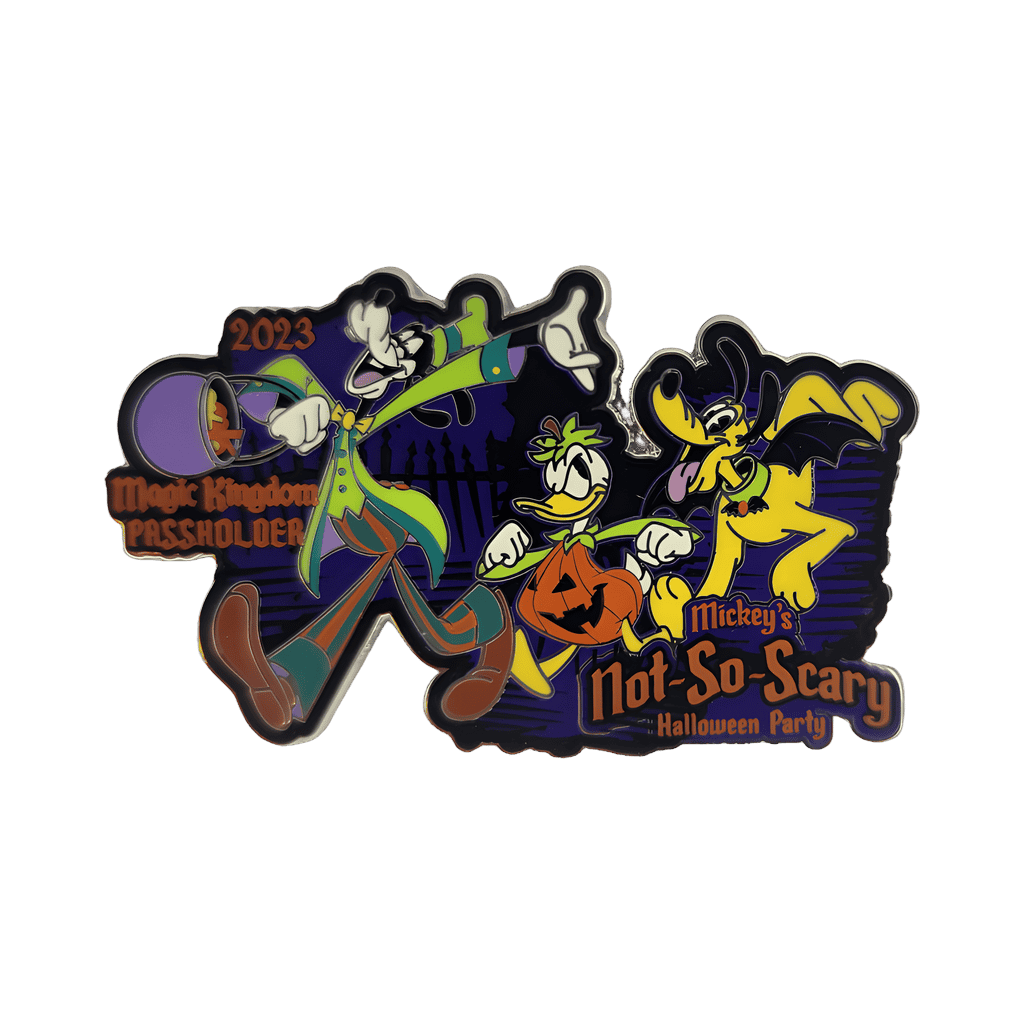Pluto, Donald, and Goofy (Annual Passholder) Disney pin