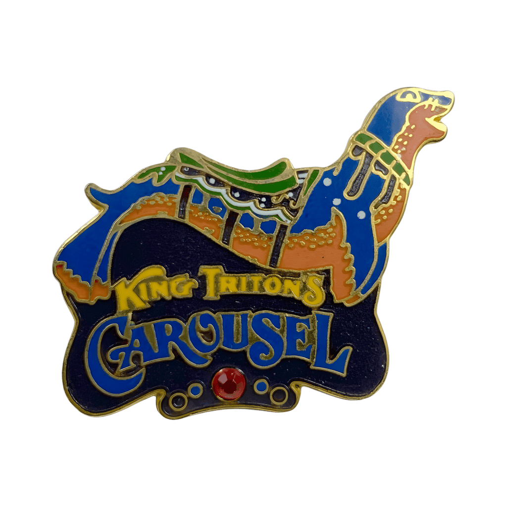 Blue and Orange Seal Disney pin