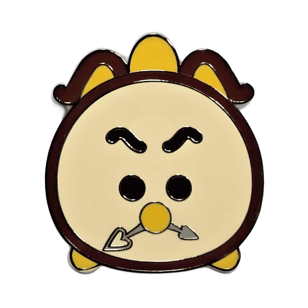 Cogsworth Disney pin