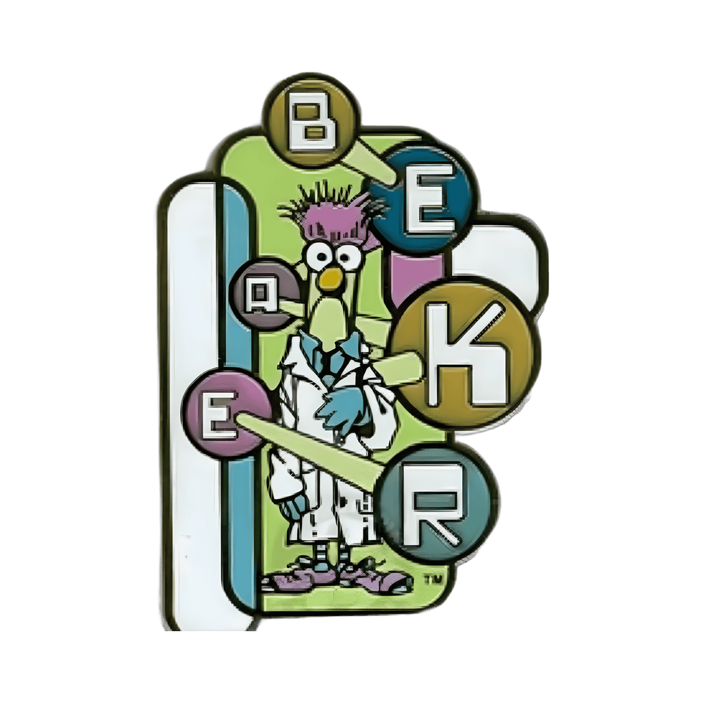 Beaker Name DNA Disney pin