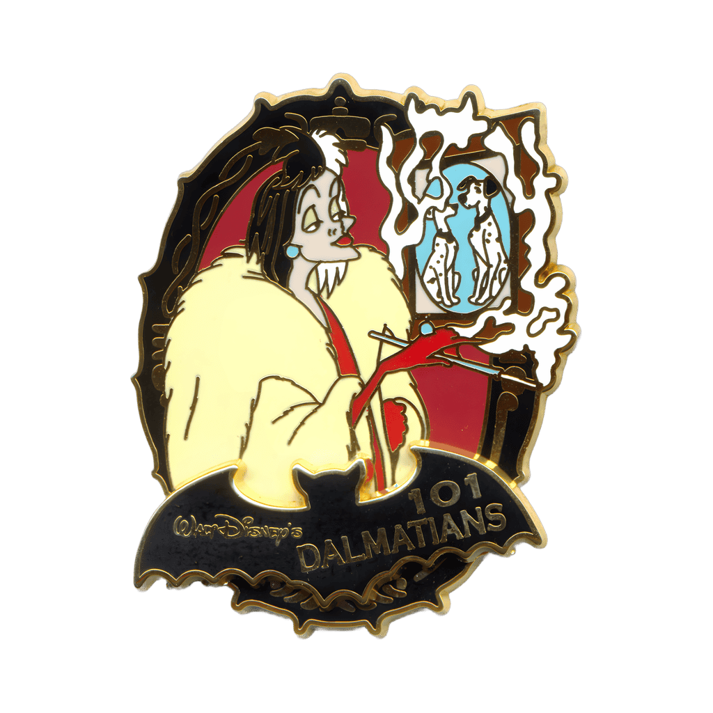 Cruella De Vil - 101 Dalmatians Disney pin