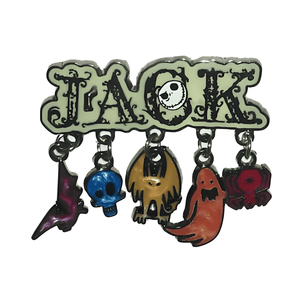 Jack Name Dangle Icons Disney pin