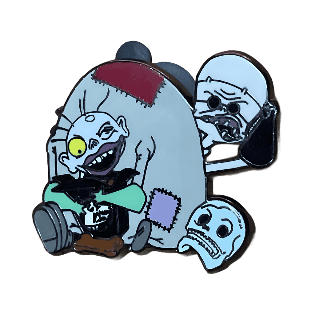 Dr Finkelstein and Igor Disney pin