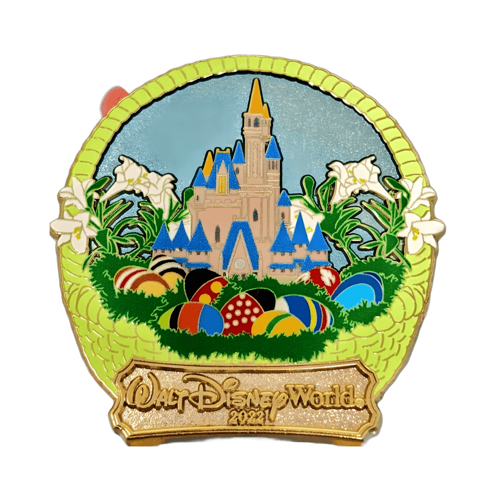 WDW - Easter 2022 - Cinderella's Castle Disney pin