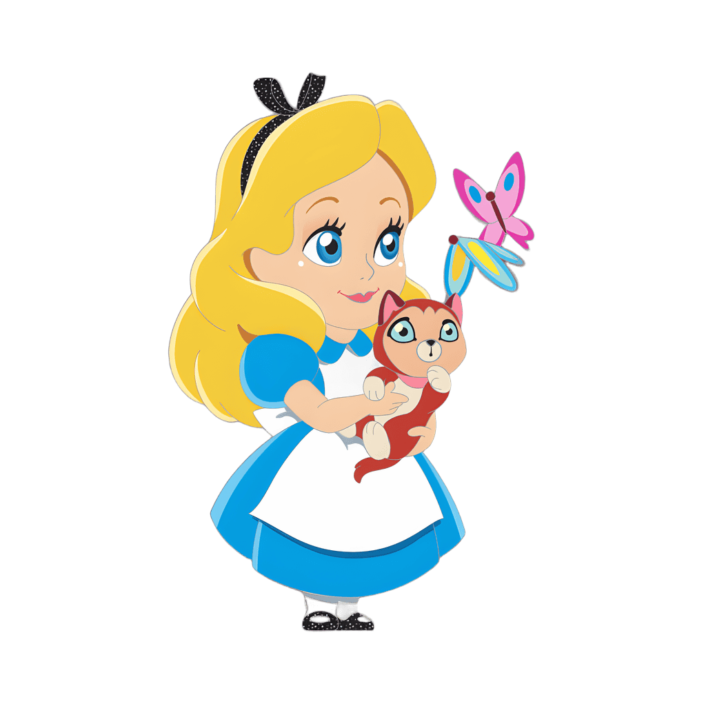 Alice and Dinah Disney pin
