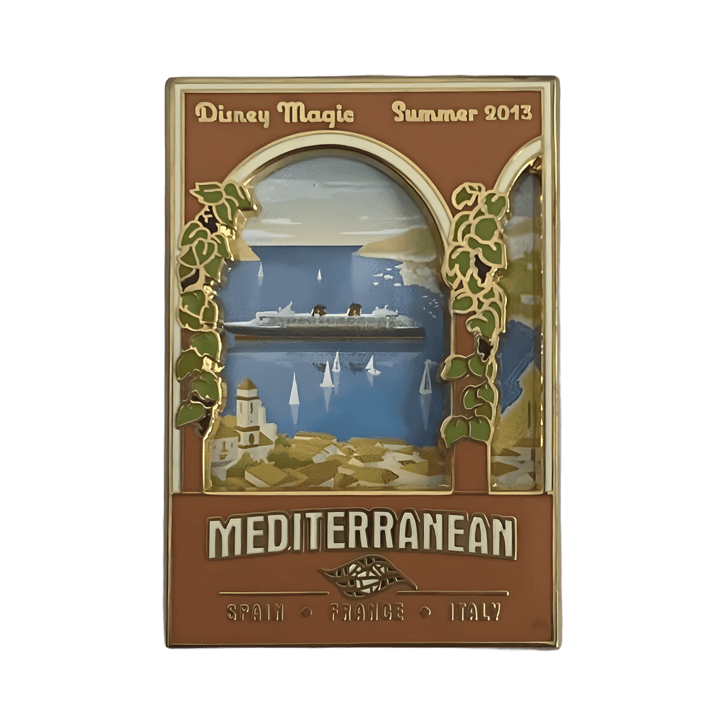 Disney Magic Mediterranean Summer 2013 Disney pin
