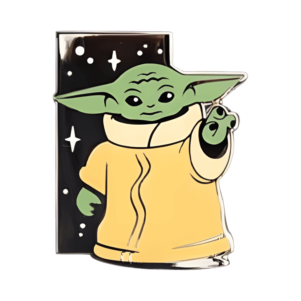 The Child and Mandalorian - Child Using the Force Disney pin