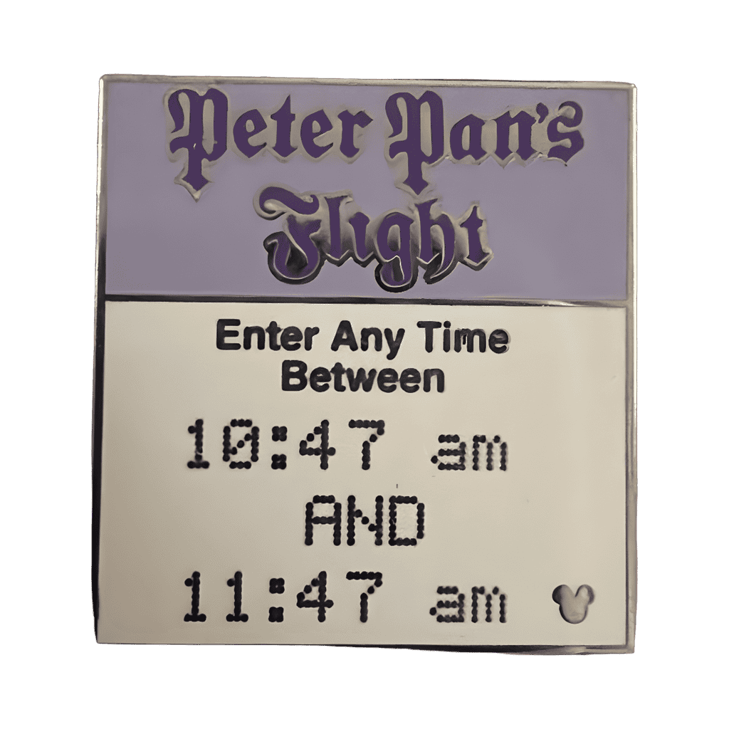 Peter Pans Flight Completer Disney pin