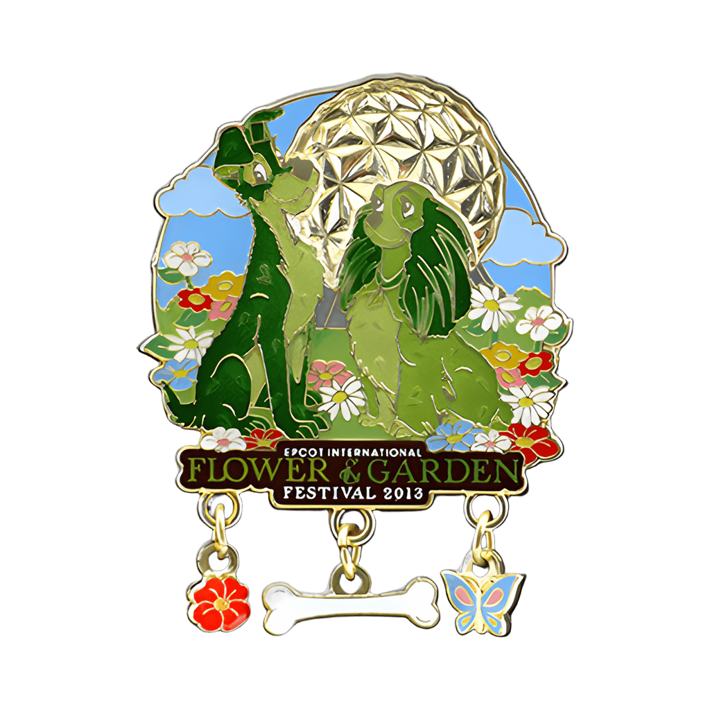 Lady and the Tramp Disney pin