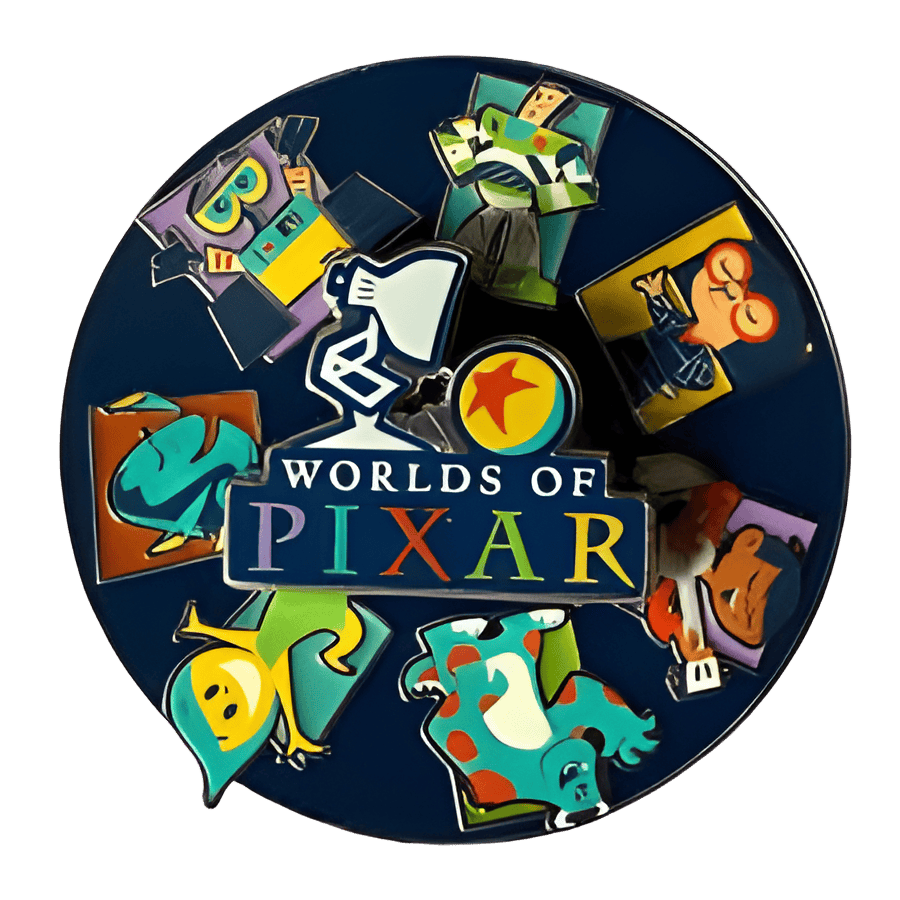 Pixar Characters Spinner Disney pin