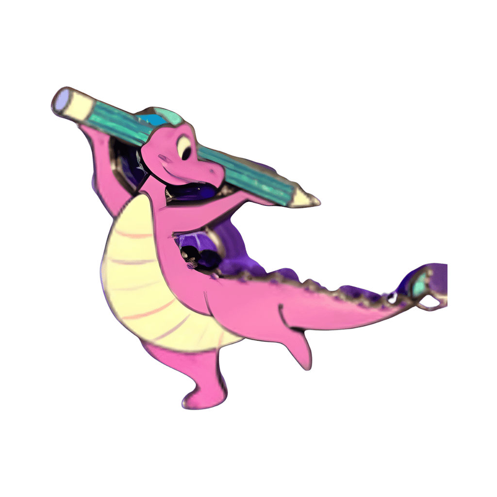 Figment Artist Disney pin