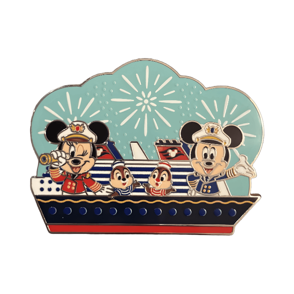 Mickey Mouse and Minnie Mouse Disney pin