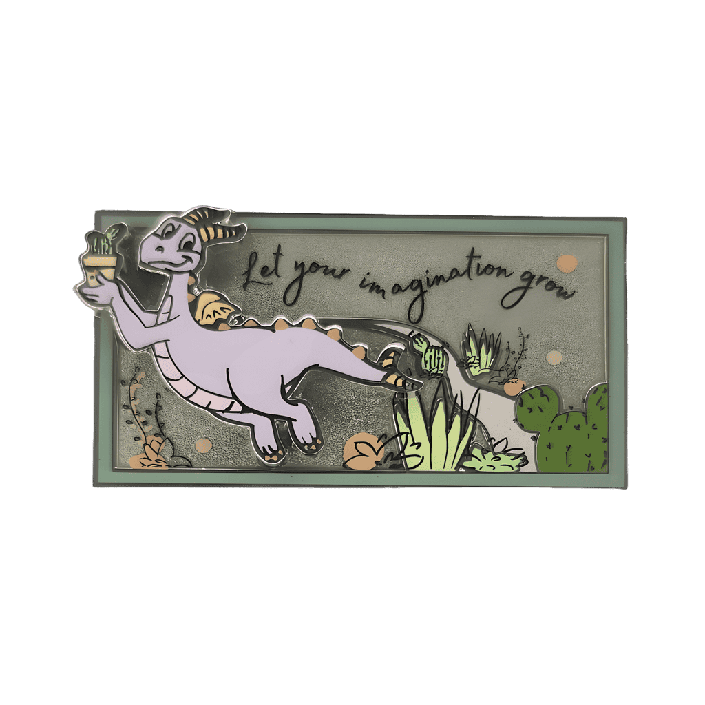 Let Your Imagination Grow Disney pin