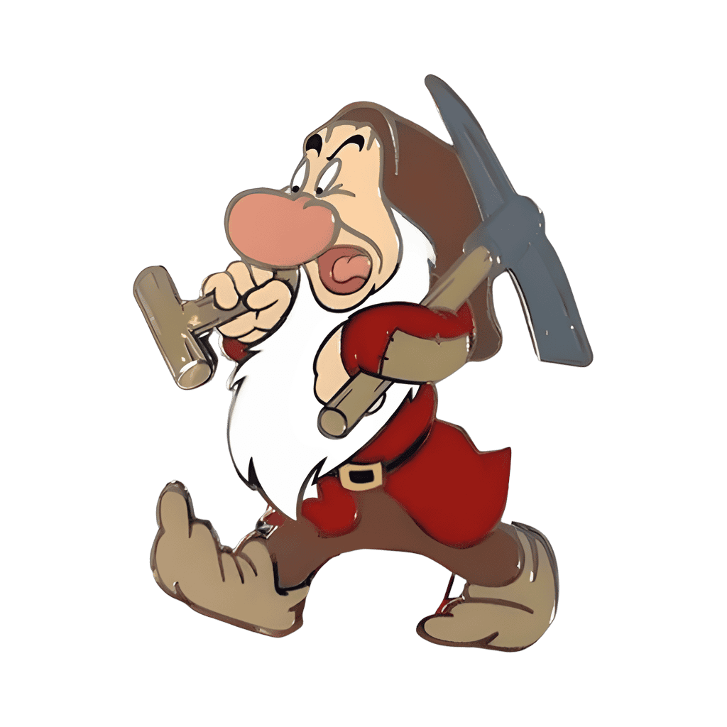 Grumpy PTT Disney pin