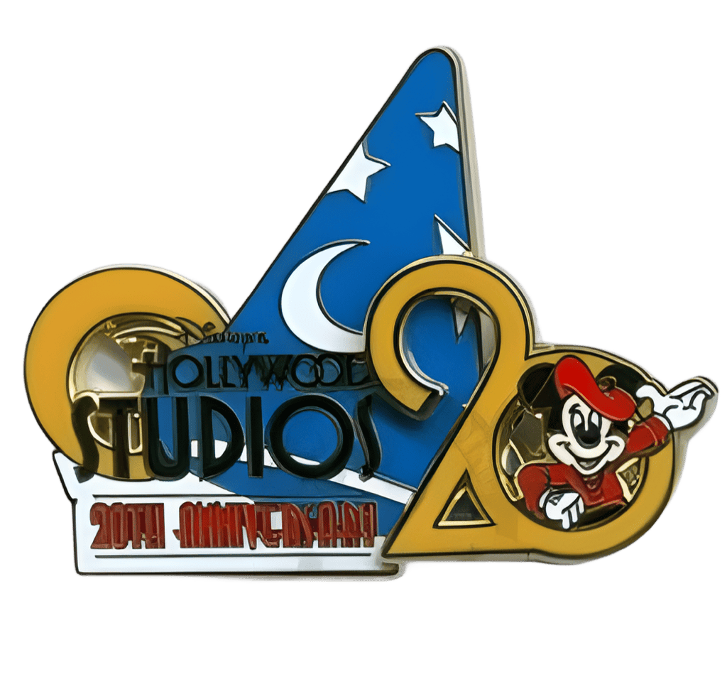 Disney's Hollywood Studios 20th Anniversary Disney pin