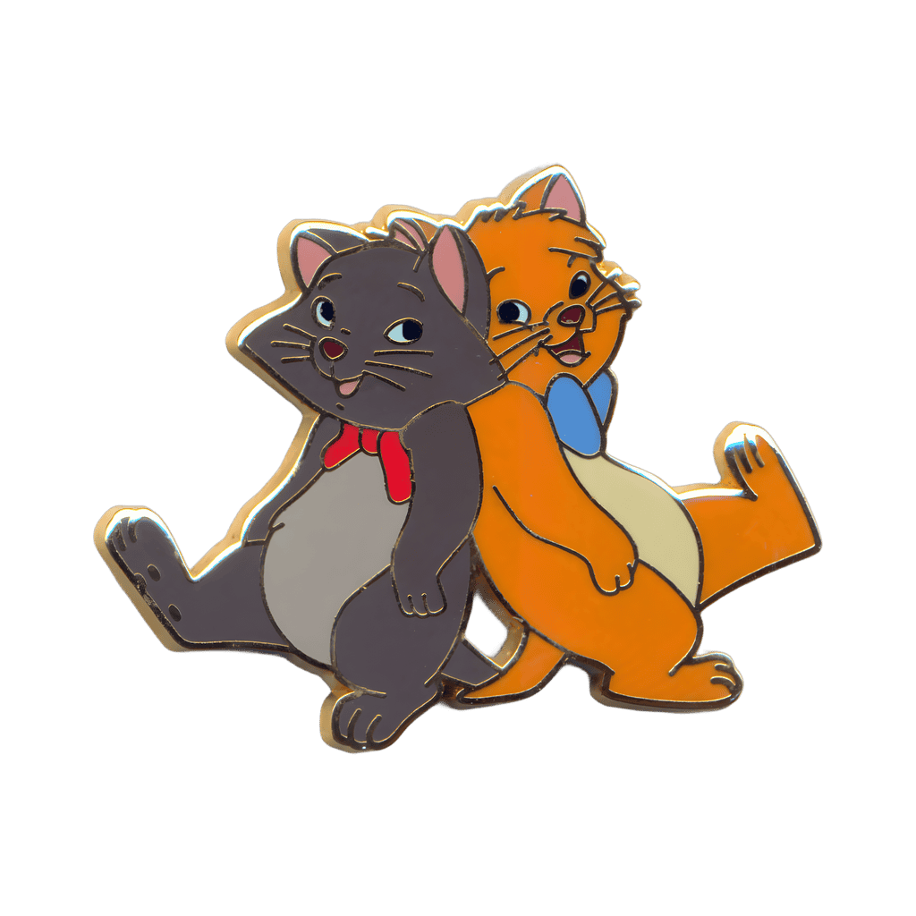 Berlioz & Toulouse Dancing Disney pin