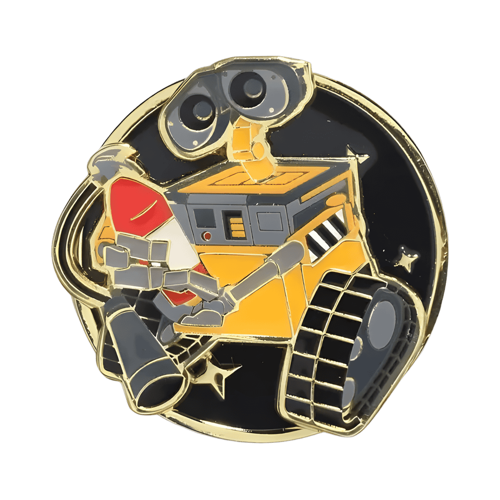 Wall-E Holding Fire Extinguisher Disney pin
