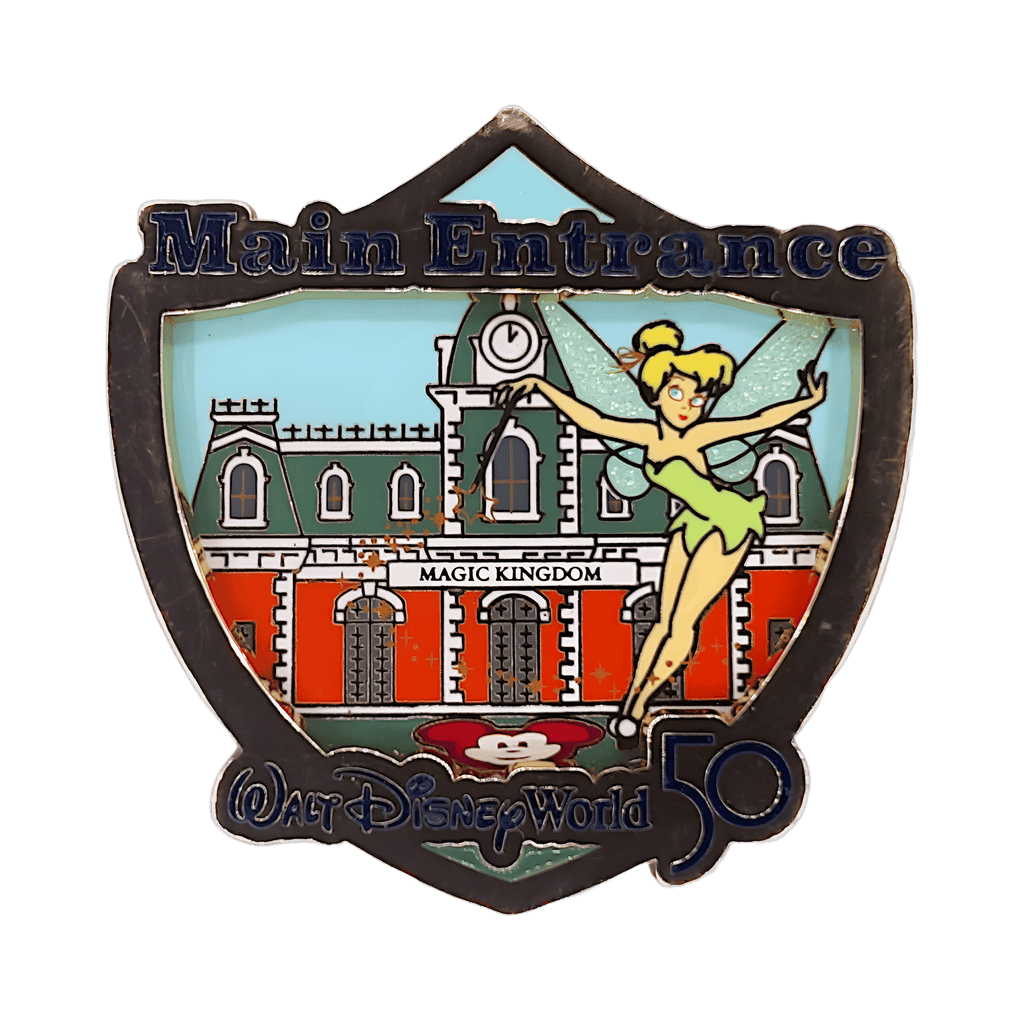Main Entrance Train Station Disney pin
