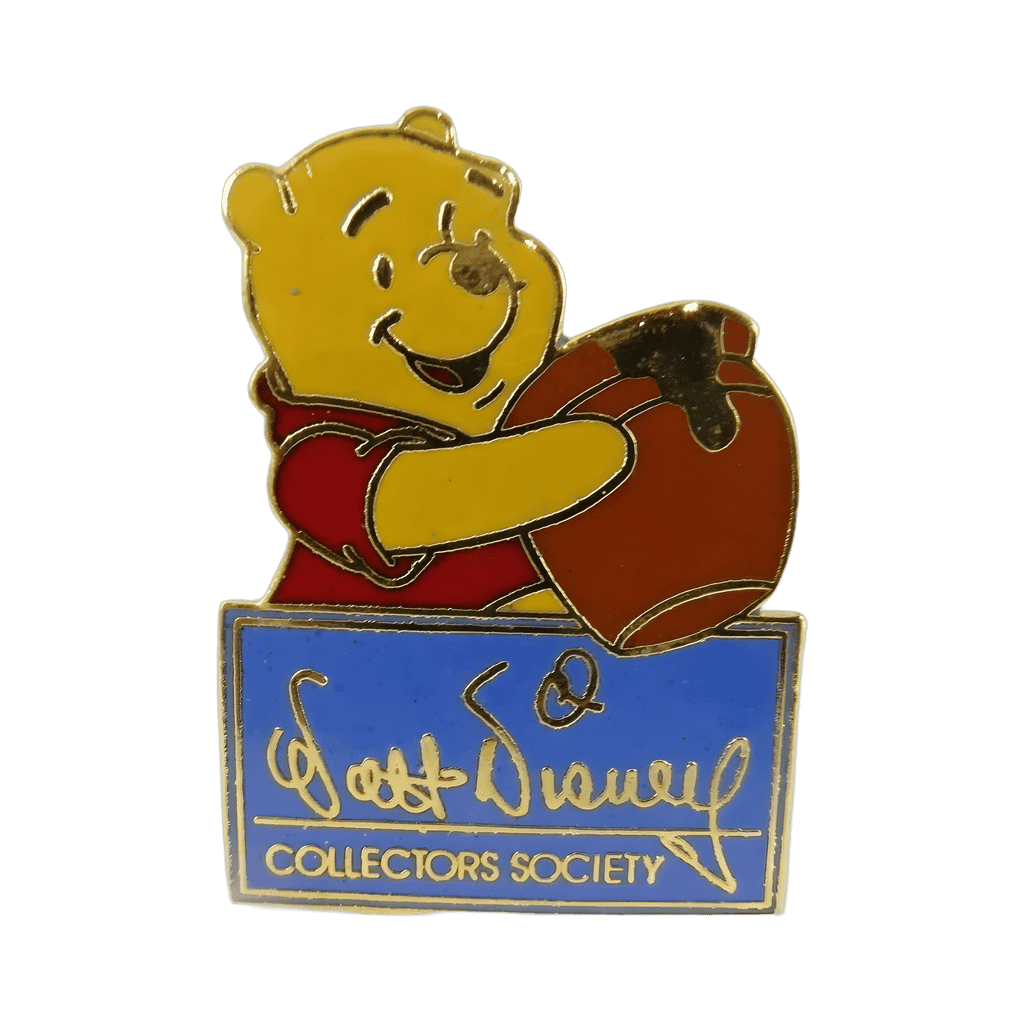 Winnie the Pooh with honey pot Disney pin