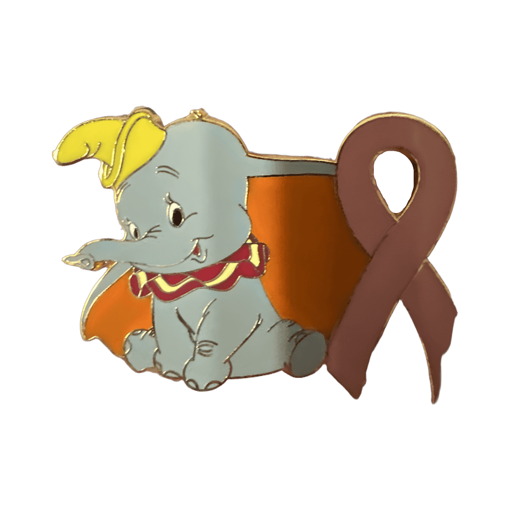Pink Ribbon Dumbo Disney pin