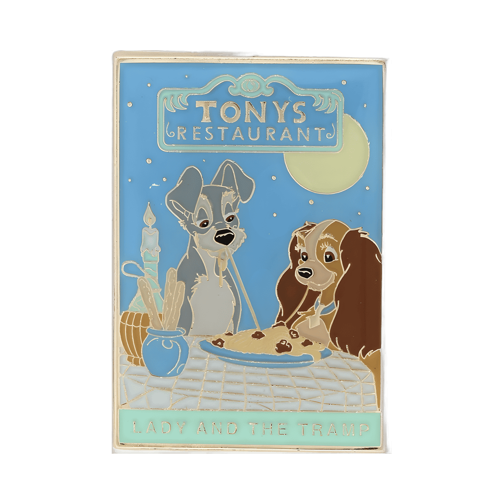 Loungefly - Lady and the Tramp - Tonys Restaurant Disney pin