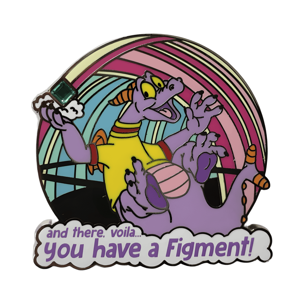 And There Voila, You Have a Figment! Disney pin