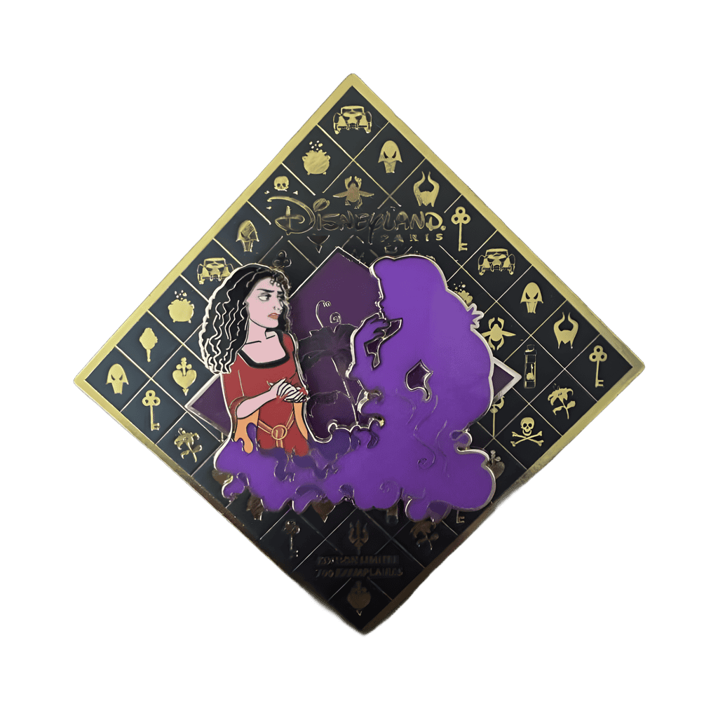Mother Gothel and Rapunzel Disney pin