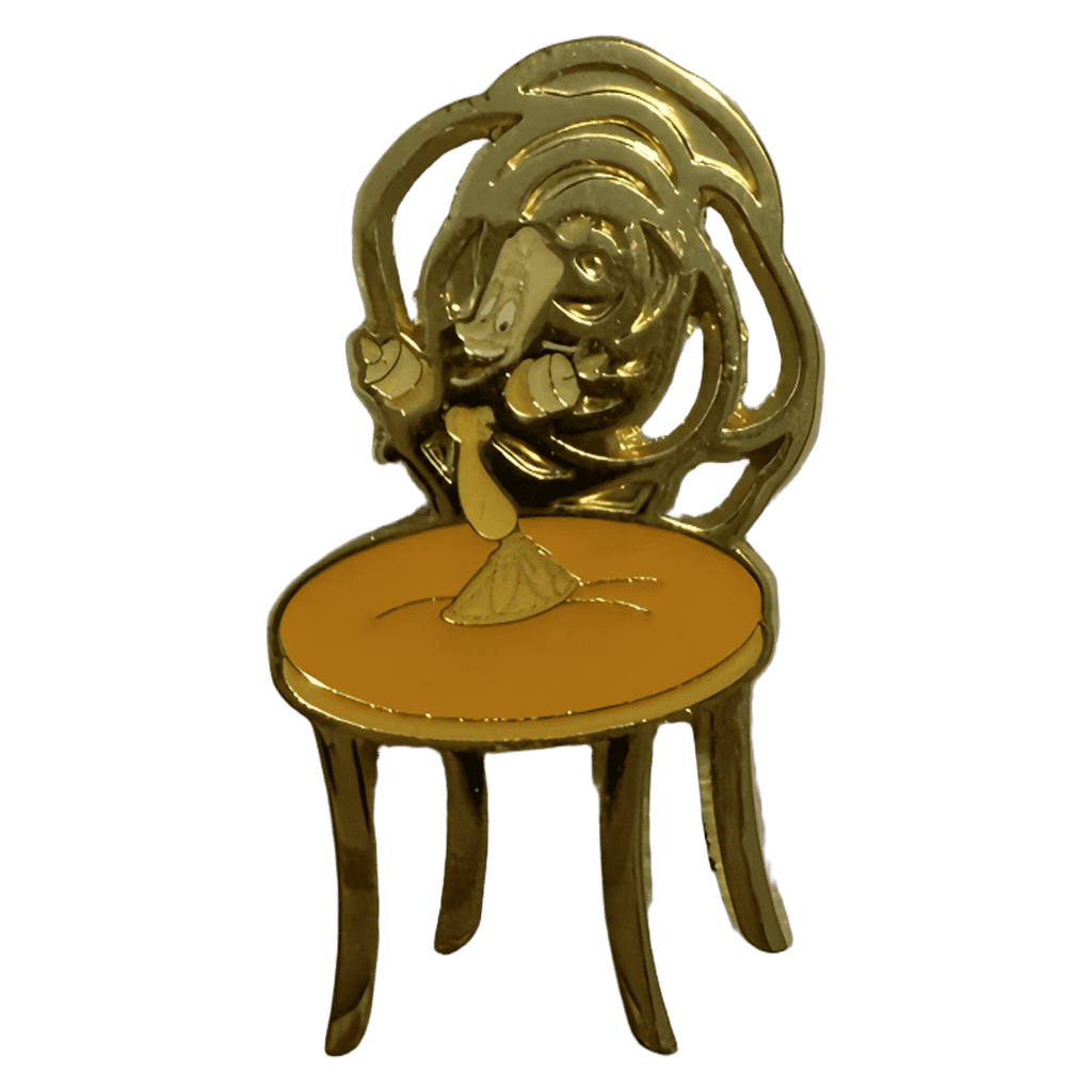 Lumiére chair Disney pin