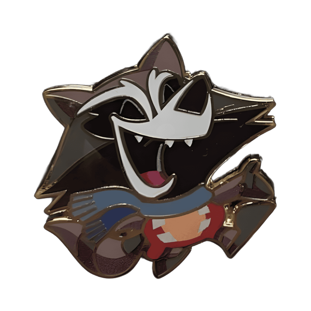 Rocket Raccoon Disney pin