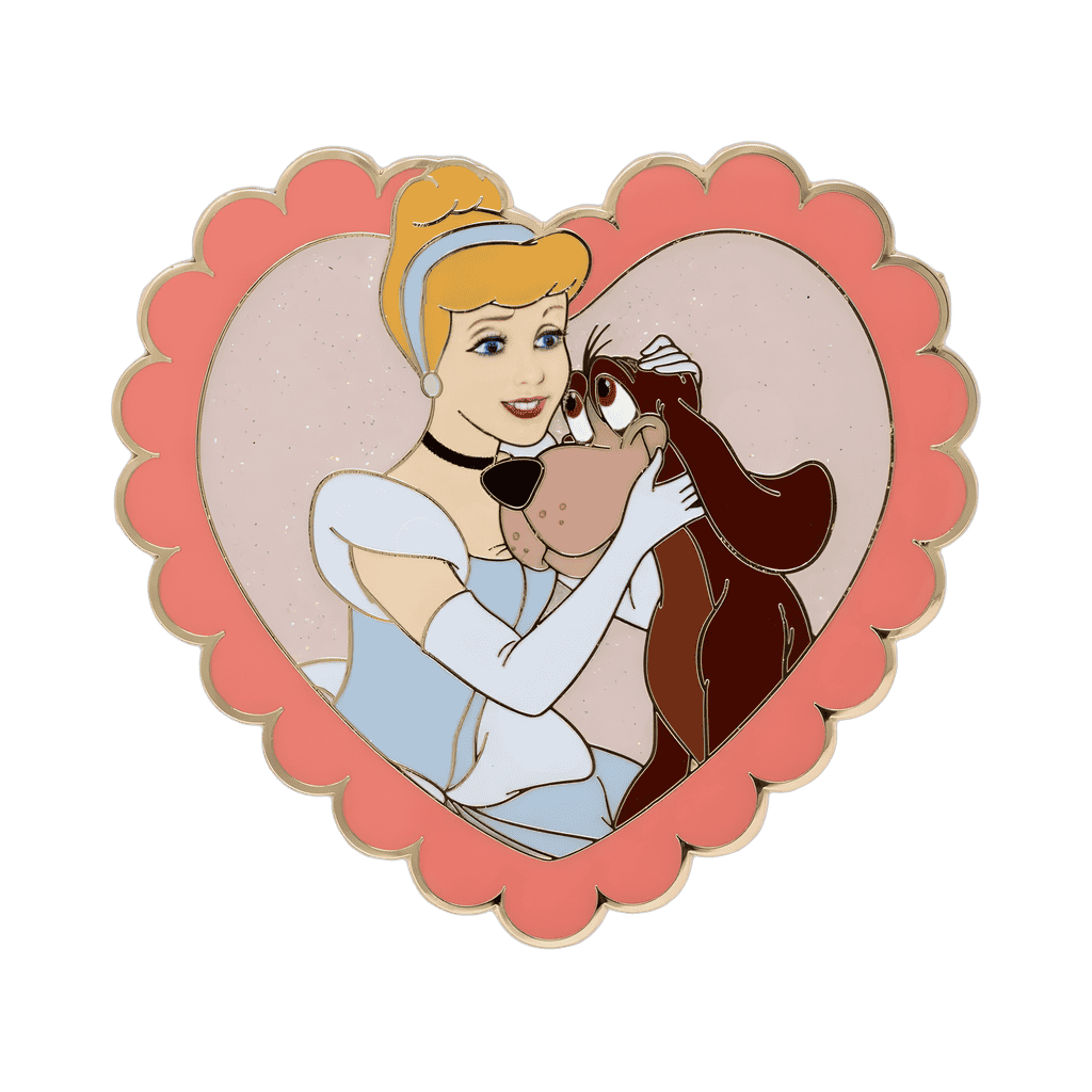 Cinderella & Bruno Disney pin