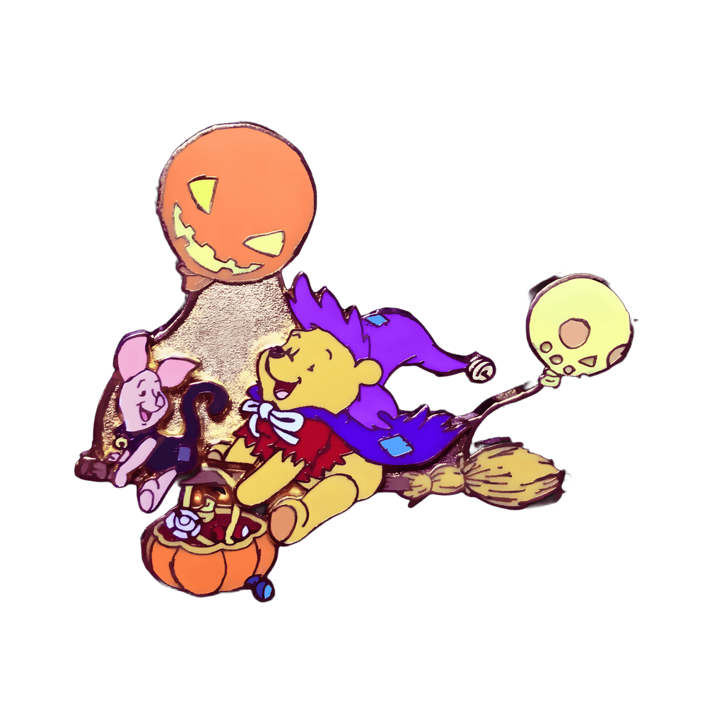Pooh & Piglet - Halloween Costumes - Slider Disney pin