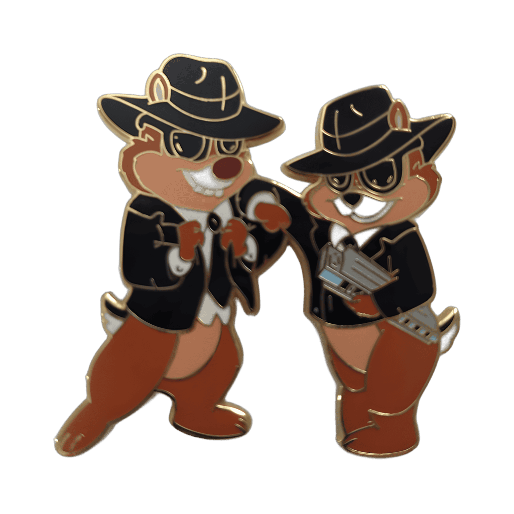 Chip & Dale Disney pin