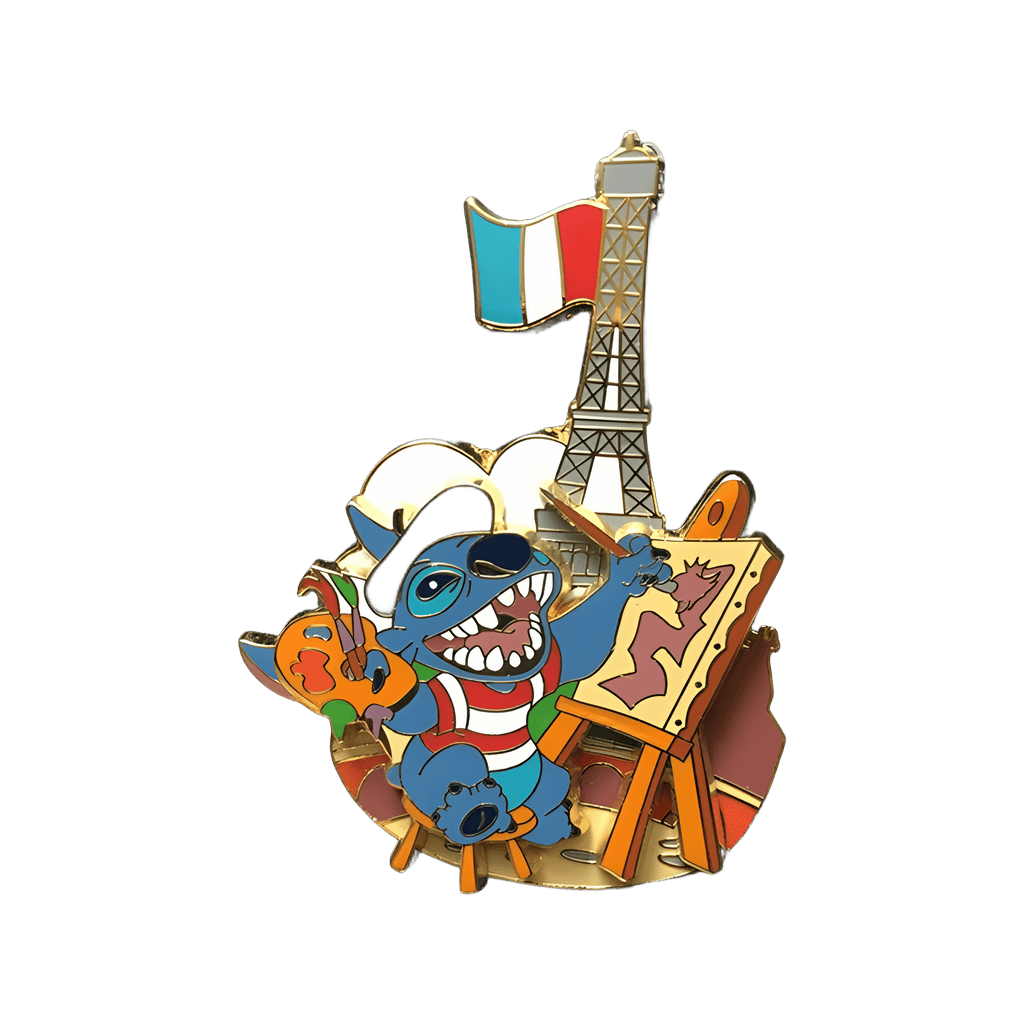 Stitch in France #7 Disney pin