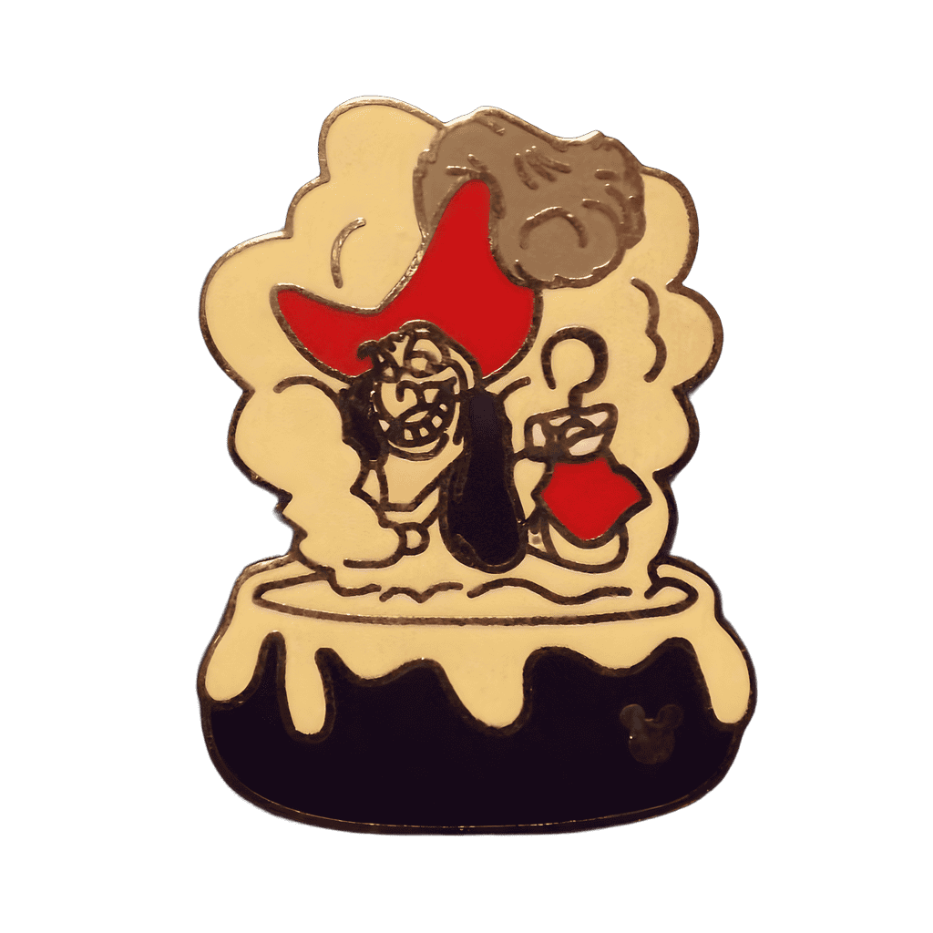 Captain Hook Disney pin