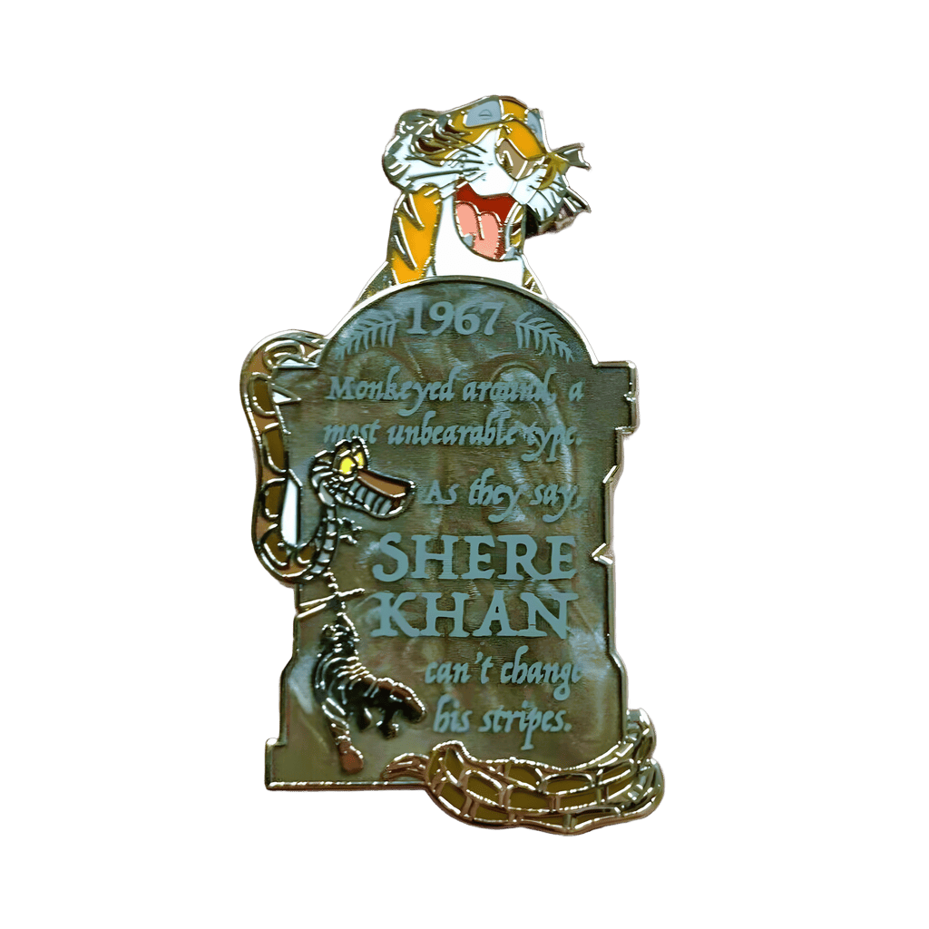 Shere Khan Tombstone Disney pin
