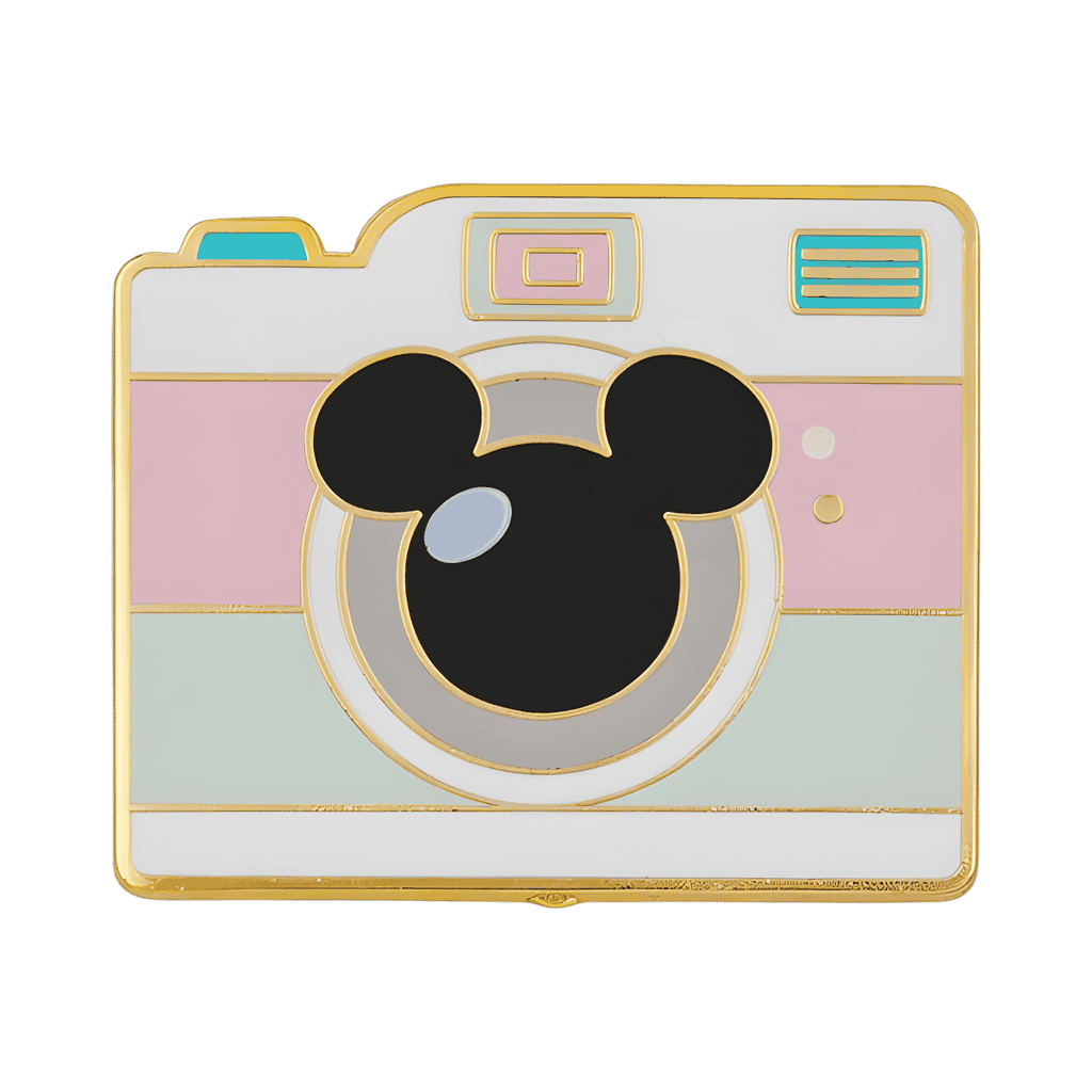 Mickey Mouse Polaroid Camera Disney pin