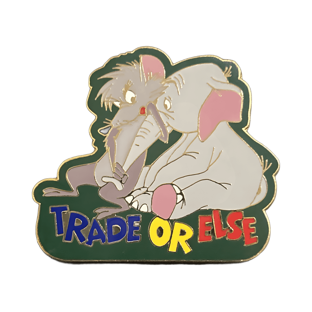 Trade or Else - Goliath II and Mouse Disney pin