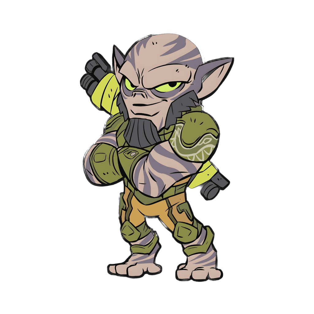 Zeb Orrelios Disney pin