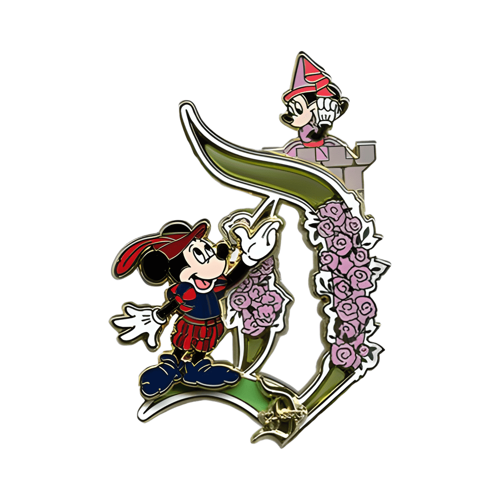 Mickey and Minnie Mouse Disney pin