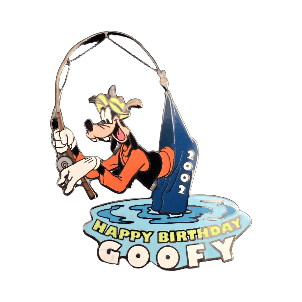 Happy Birthday Goofy 2002 Disney pin