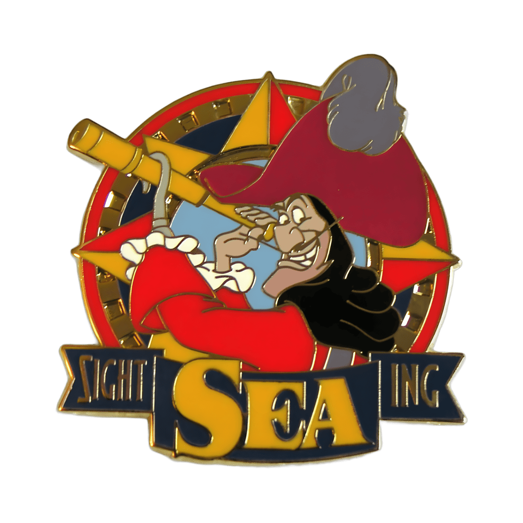SightSEAing - Captain Hook - Disney Cruise Line Disney pin