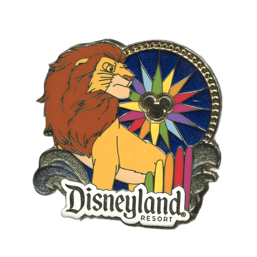 Simba and Funwheel Disney pin