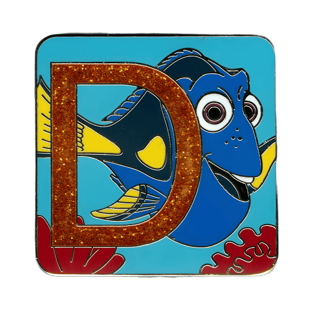 D is for Dory - Chaser Disney pin