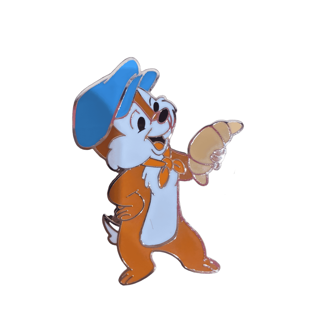 Parisian Chip Disney pin