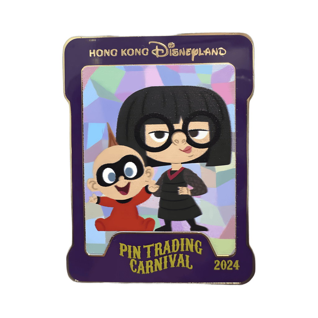 Edna and Jack Jack Disney pin