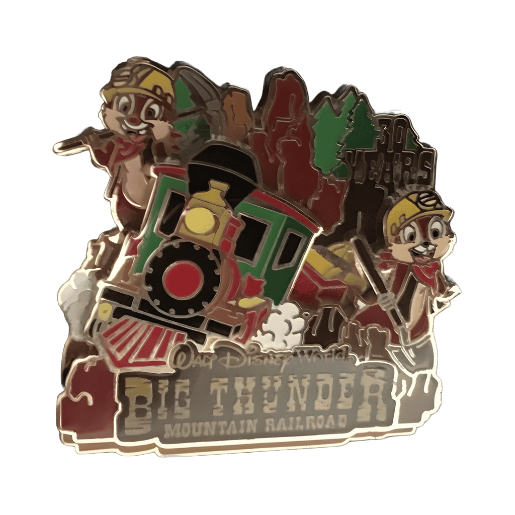 Big Thunder Mountain Railroad 30th Anniversary Disney pin
