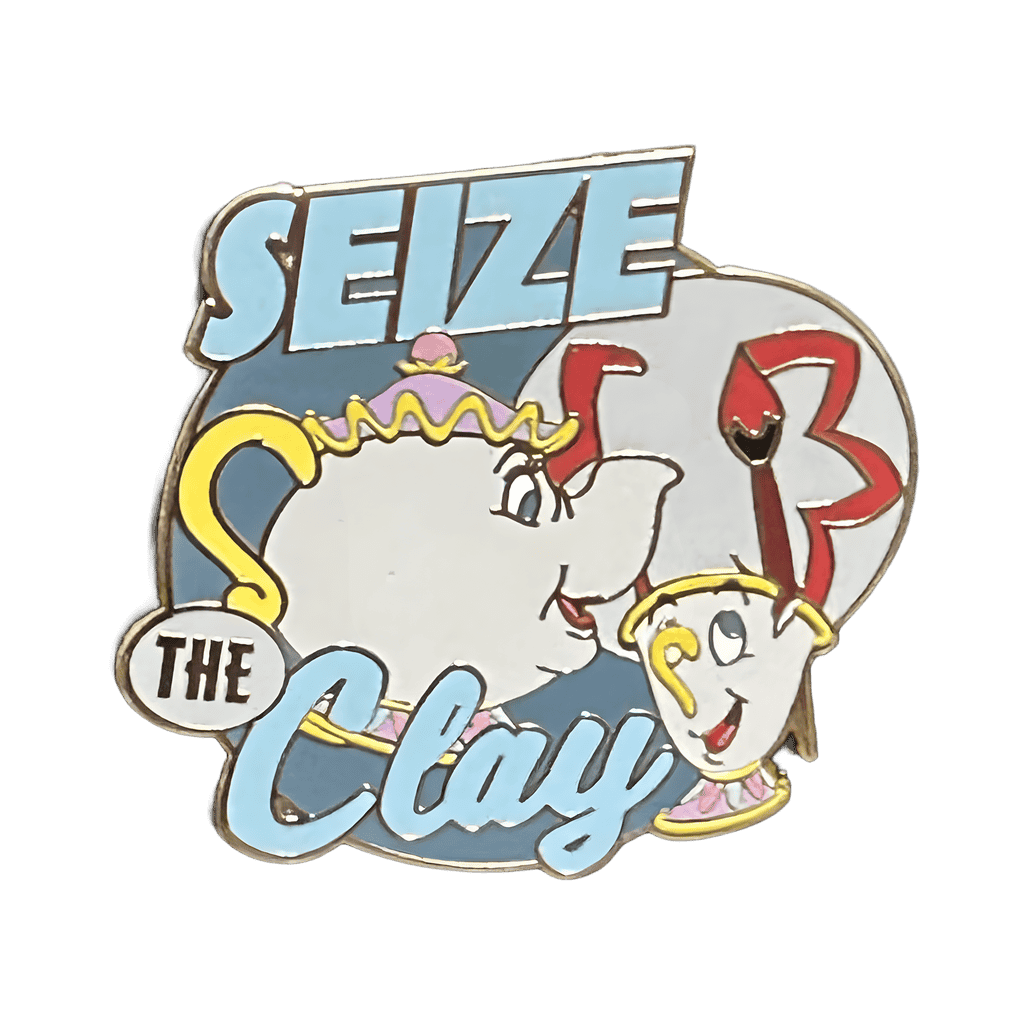 Mrs Potts and Chip - Seize the Clay Disney pin