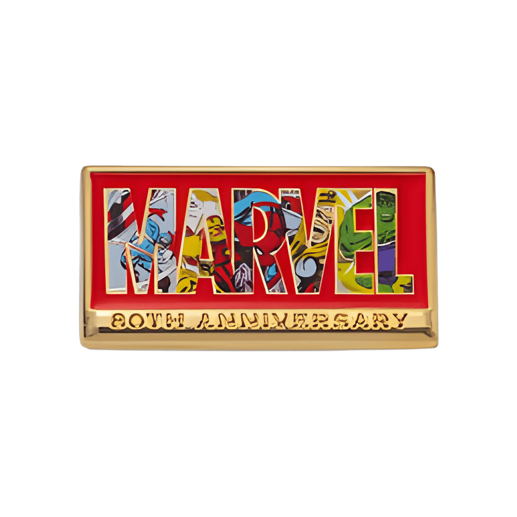 Marvel 80th Anniversary Logo Pin Disney pin