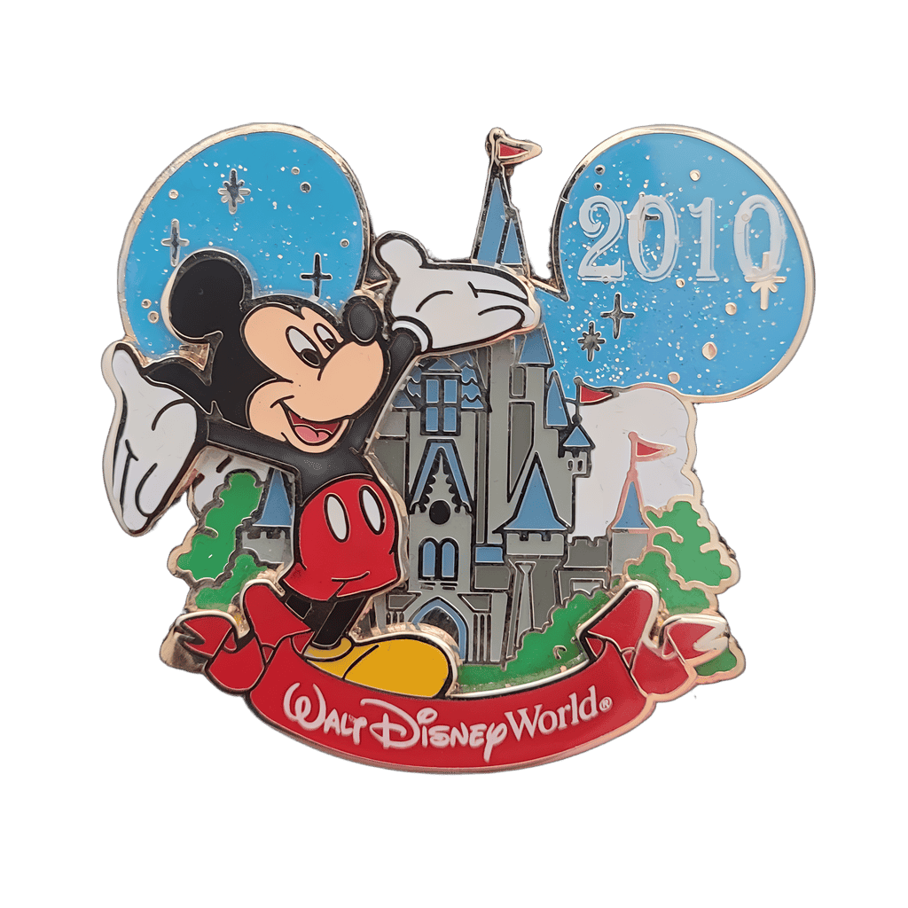 Pin of the Month - Mickey Mouse in Front of Cinderella Castle Disney pin